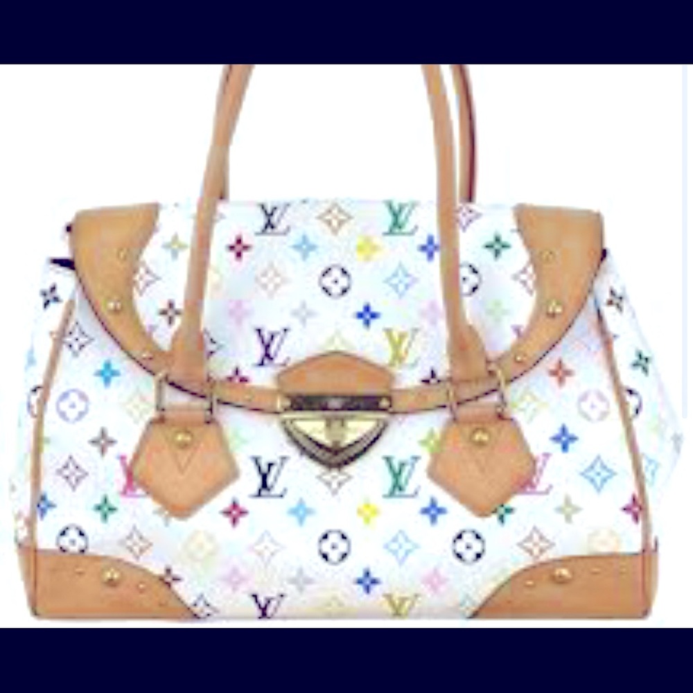 Authentic Louis Vuitton Beverly gm multicolored monogram bag.